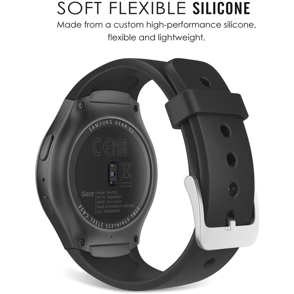 Galaxy Gear S2 Sport Silicone Strap Smart Watch Accessory 2 | PricZone Galaxy Gear S2 Sport Silicone Strap Smart Watch Accessory 2 | PricZone