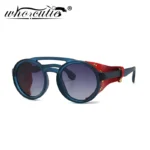 Vintage Steampunk Sunglasses   Polarized Round 2 | PricZone