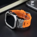 Apple Watch Ultra 2 Band Silicone Strap  Steel Connector 2 | PricZone