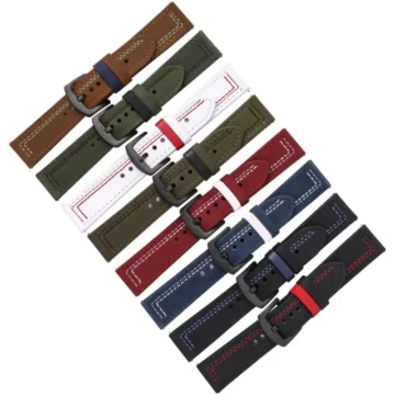 Premium Leather Strap for Amazfit/Huawei 20mm-22mm 1