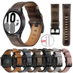 Vintage Leather Strap for Galaxy Watch   20mm22mm 2 | PricZone