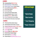 Vintage Leather Strap for Galaxy Watch   20mm22mm 6 | PricZone