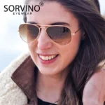 Luxury Retro Pilot Polarized Sunglasses Unisex SP256 1 | PricZone Luxury Retro Pilot Polarized Sunglasses Unisex SP256 1 | PricZone