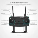 4K Dual Lens Foldable Drone   Optical RC Aerial Toy 5 | PricZone