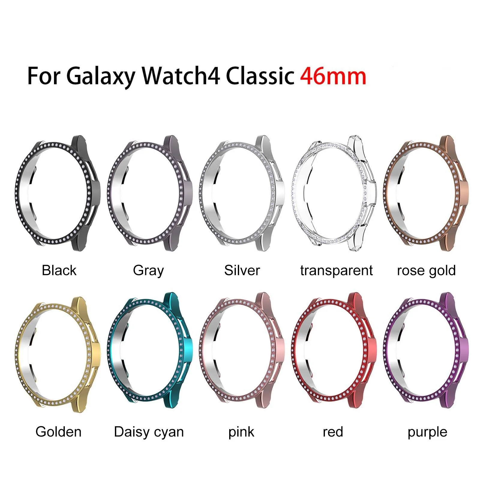 Galaxy Watch4 Classic 46mm Electroplated TPU Case 1 | PricZone Galaxy Watch4 Classic 46mm Electroplated TPU Case 1 | PricZone