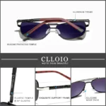 Aluminum Pilot Polarized Shades for Men  Women 4 | PricZone