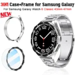 Galaxy Watch 6 Classic 4347mm 3in1 Protection Kit 1 | PricZone Galaxy Watch 6 Classic 4347mm 3 in 1 Protection Kit 1 | PricZone
