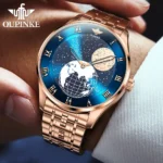 Starry Sky 3D Earth Watch   Luxury Timepiece | PricZone