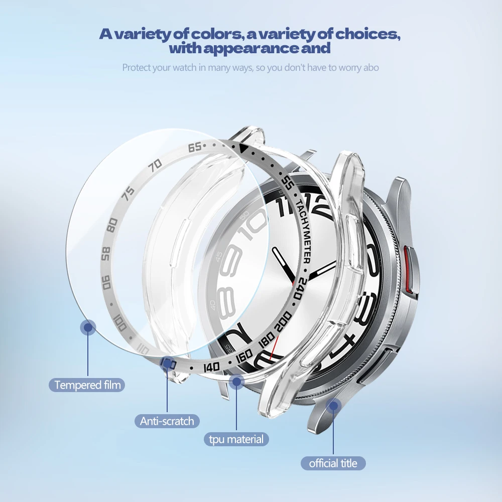 Galaxy Watch6 4in1 Stainless TPU Strap Kit 4 | PricZone Galaxy Watch6 4 in 1 Stainless TPU Strap Kit 4 | PricZone