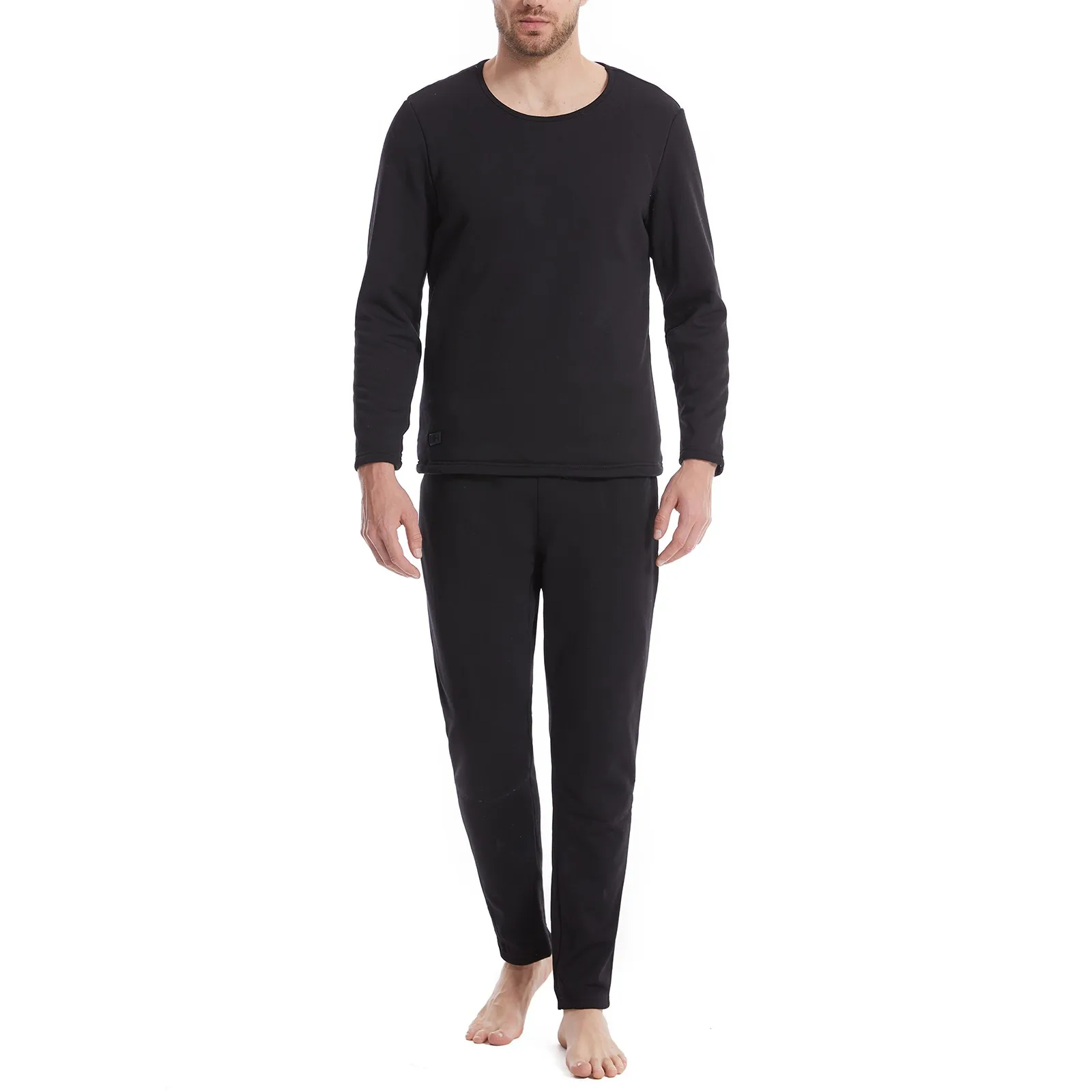 Cozy Thermal Pajama Set Quick Heat Plush 1 | PricZone Cozy Thermal Pajama Set Quick Heat Plush 1 | PricZone