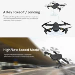 4K Dual Lens Foldable Drone   Optical RC Aerial Toy 4 | PricZone