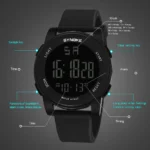 Rugged Multi Function Mens Sport Watch Waterproof  LED 3 | PricZone