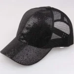 Sequin Sparkle Ponytail Baseball Cap Sun Protection 2 | PricZone