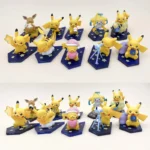 Anime Pikachu  Friends Figurines Collectible Ornaments 6 | PricZone