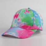 Tie Dye Sun Cap Durable Unisex Baseball Hat for Outdoors 6 | PricZone