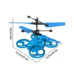 LED Light RC Helicopter for Beginners with Smart Avoidance 6 | PricZone