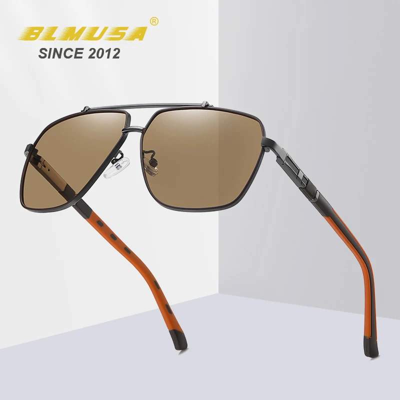 BLMUSA Square Polarized Luxury Sunglasses for Men 3 | PricZone BLMUSA Square Polarized Luxury Sunglasses for Men 3 | PricZone