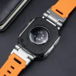 Apple Watch Ultra 2 Band Silicone Strap  Steel Connector 6 | PricZone