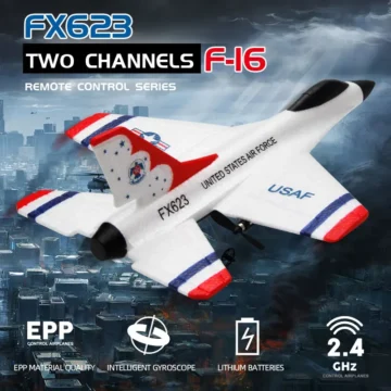 F16 Falcon RC Glider   EPP Foam 360° Stunt Flyer 24G | PricZone