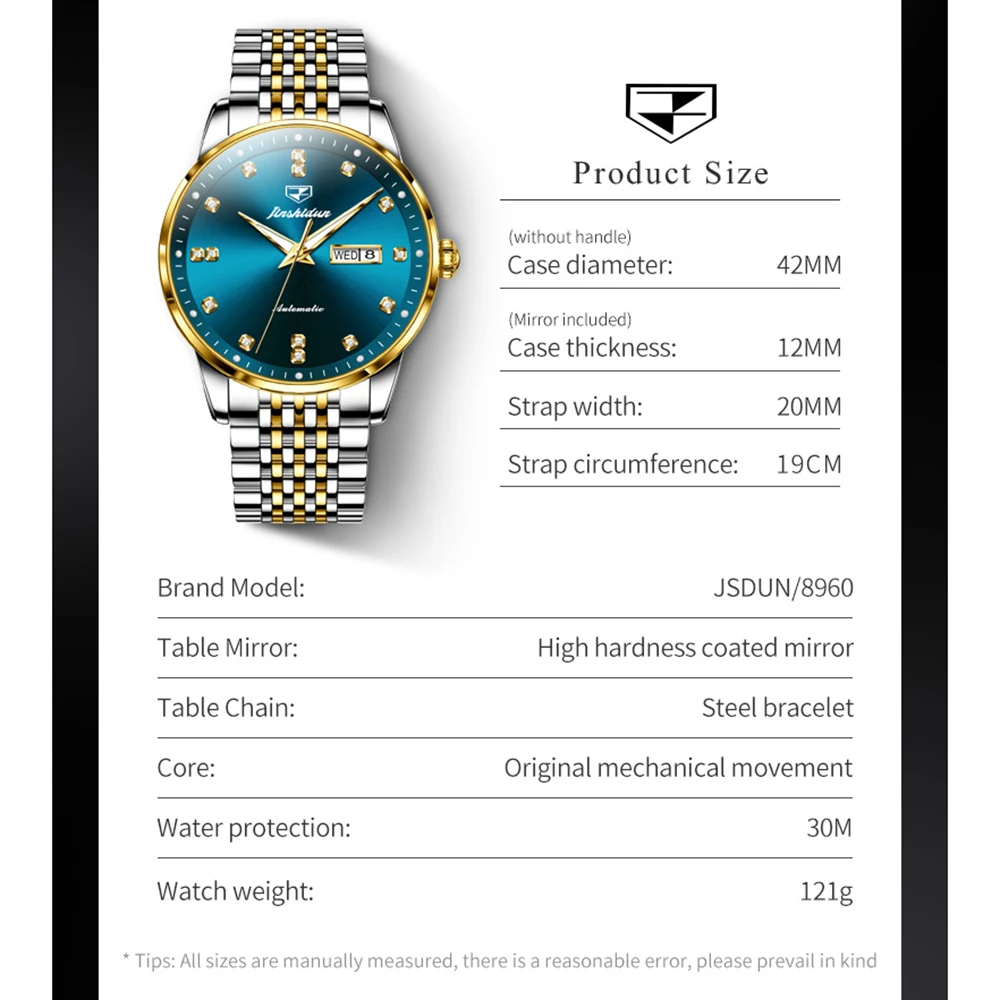 Luxury JSDUN 8960 Diamond Watch Waterproof 6 | PricZone Luxury JSDUN 8960 Diamond Watch Waterproof 6 | PricZone