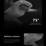 E99 Pro 4K HD Camera Drone WiFi FPV  50x Zoom Quad 3 | PricZone