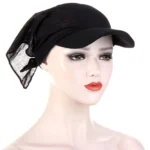 Solid Color Bandana Cap  Sun Visor Turban   Beach Style 3 | PricZone