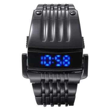 LED Tactical Watch Mens Steel Military Luxury   Waterproof 2 | PricZone