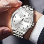 Luxury Diamond Sapphire Automatic Watch  OUPINKE 4 | PricZone