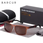 Vintage Square Polarized Sunglasses by BARCUR for Sports  Style 1 | PricZone