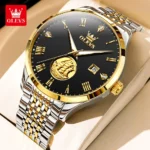 Gold Sailboat OLEVS Luxury Watch   Waterproof  Automatic 3 | PricZone