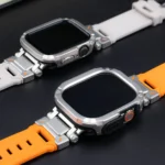 Apple Watch Ultra 2 Band Silicone Strap  Steel Connector 3 | PricZone
