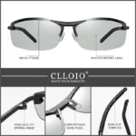 CLLOIO Photochromic Polarized Sunglasses for Men UV400 5 | PricZone