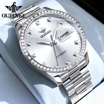Luxury Diamond Sapphire Automatic Watch  OUPINKE 2 | PricZone