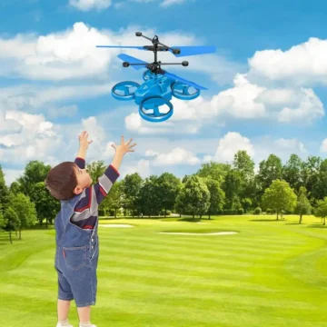 LED Light RC Helicopter for Beginners with Smart Avoidance 2 | PricZone