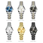 Elegant OLEVS Stainless Ladies Watch   Waterproof  Luminous 6 | PricZone