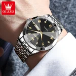 OLEVS 9931 Quartz Watch Stainless Steel  Waterproof 5 | PricZone