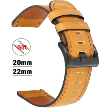 Retro Leather Smartwatch Strap for Samsung  Huawei 1 | PricZone