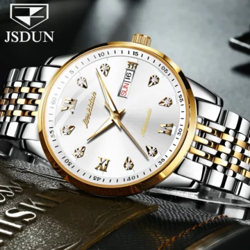 JSDUN Elite Steel Automatic Watch   Luxury  Precision 2 | PricZone