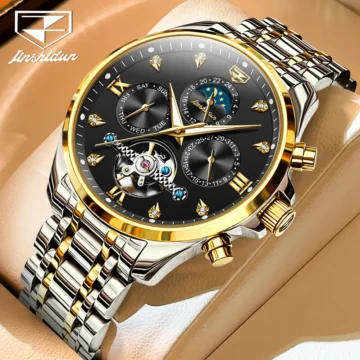 Luxury Skeleton Moonwatch   Waterproof  Automatic 1 | PricZone