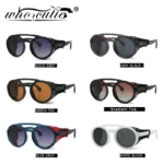 Vintage Steampunk Sunglasses   Polarized Round 6 | PricZone