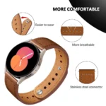 Galaxy Watch Leather Strap Stylish  Durable 3 | PricZone