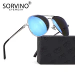 Luxury Retro Pilot Polarized Sunglasses Unisex SP256 3 | PricZone Luxury Retro Pilot Polarized Sunglasses Unisex SP256 3 | PricZone