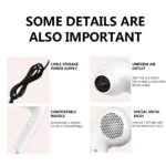 Professional Hair Dryer with Ionic  Cold Air Modes 5 | PricZone