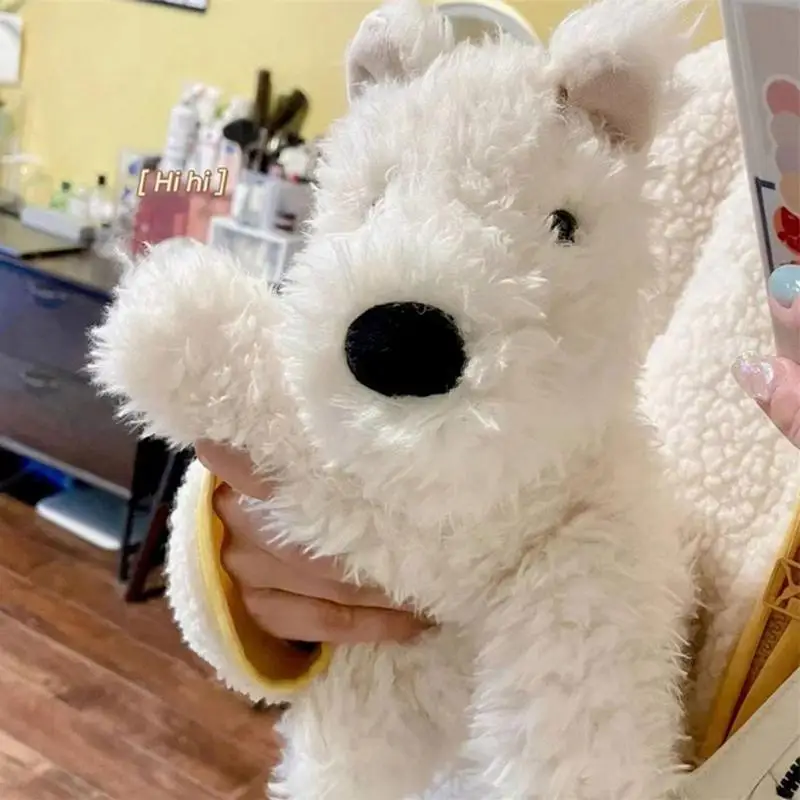 22cm Fluffy Westie Plush Toy 1 | PricZone 22cm Fluffy Westie Plush Toy 1 | PricZone