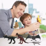 Compact Dino Figurines   Kids Learning Toy Set 3 | PricZone
