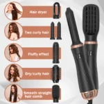Multi Use Hair Styling Set Dry Curl  Straighten 3 | PricZone