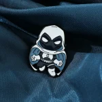 Moon Knight Enamel Lapel Pin   Marvel Series Metal Badge 5 | PricZone