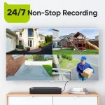 SANNCE 8CH 5MP POE Camera Kit with Audio 8MP NVR 6 | PricZone SANNCE 8CH 5MP POE Camera Kit with Audio 8MP NVR 6 | PricZone