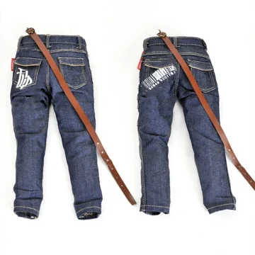 1/6 Scale Male Jeans for 12inch Military Action Figures 1