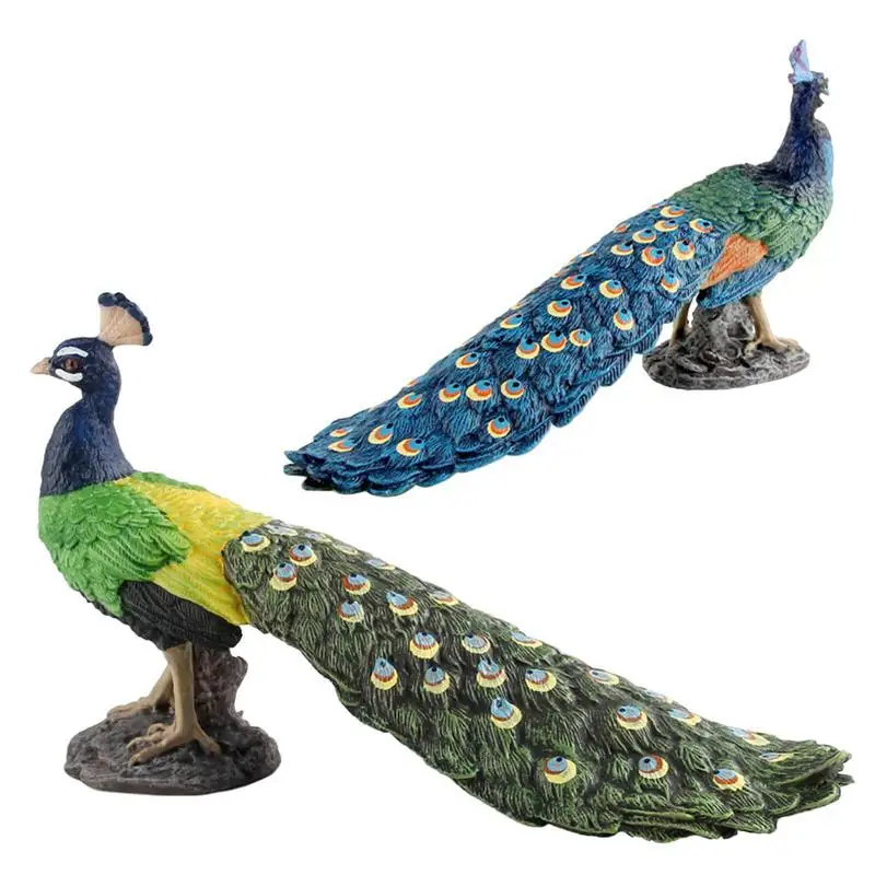 Realistic Peacock Action Figure Toy for Kids 3 | PricZone Realistic Peacock Action Figure Toy for Kids 3 | PricZone